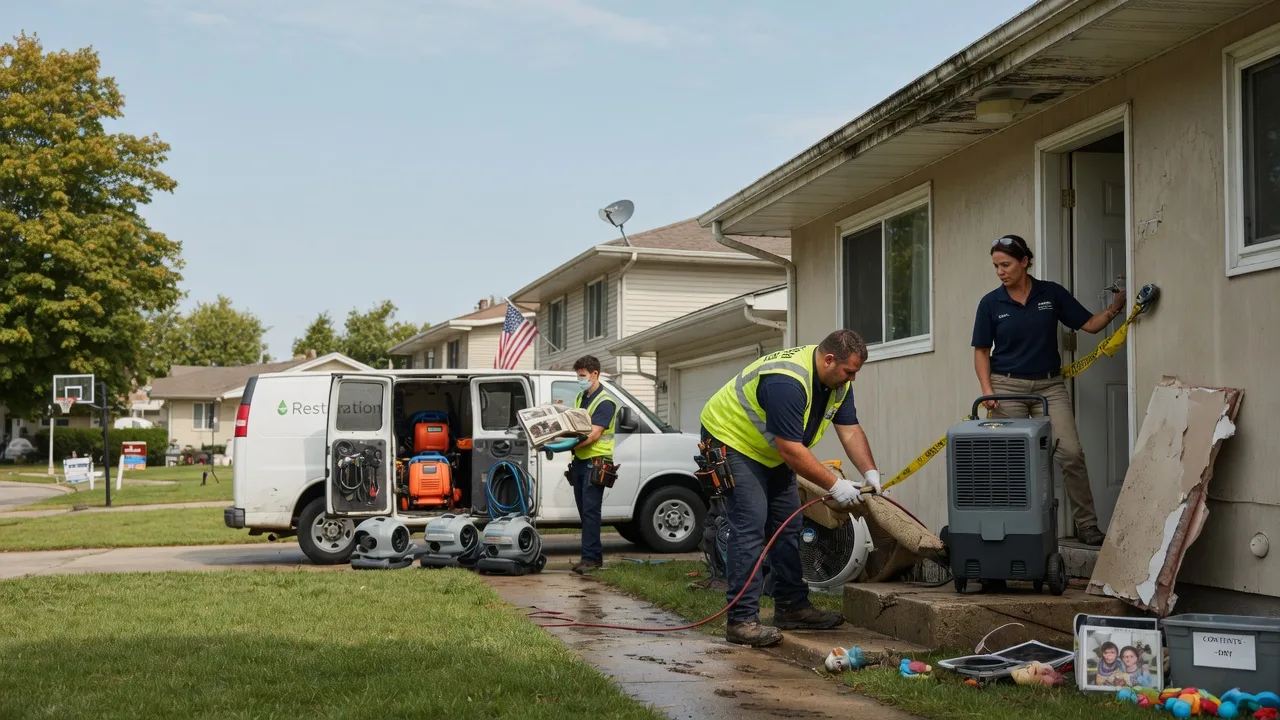 Water Damage Restoration in Melvin, IL near me